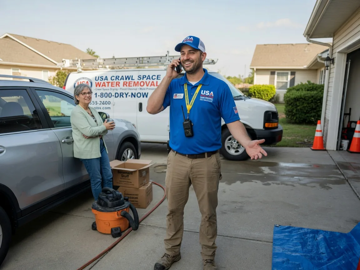 Crawl Space Water Removal Cochran, GA FAQs